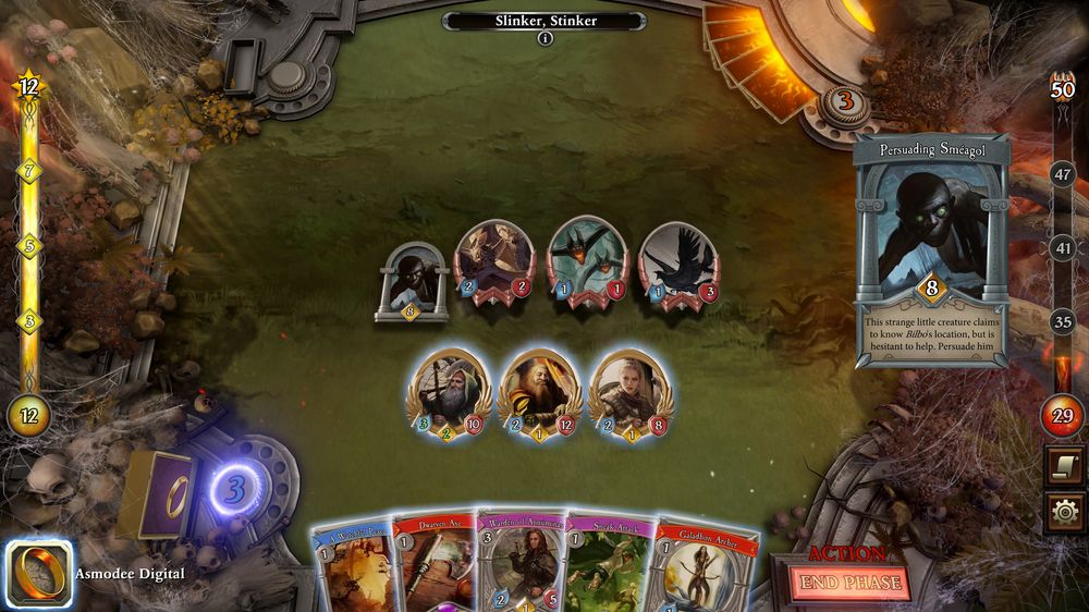 the lord of the rings adventure card game recensione gameplay